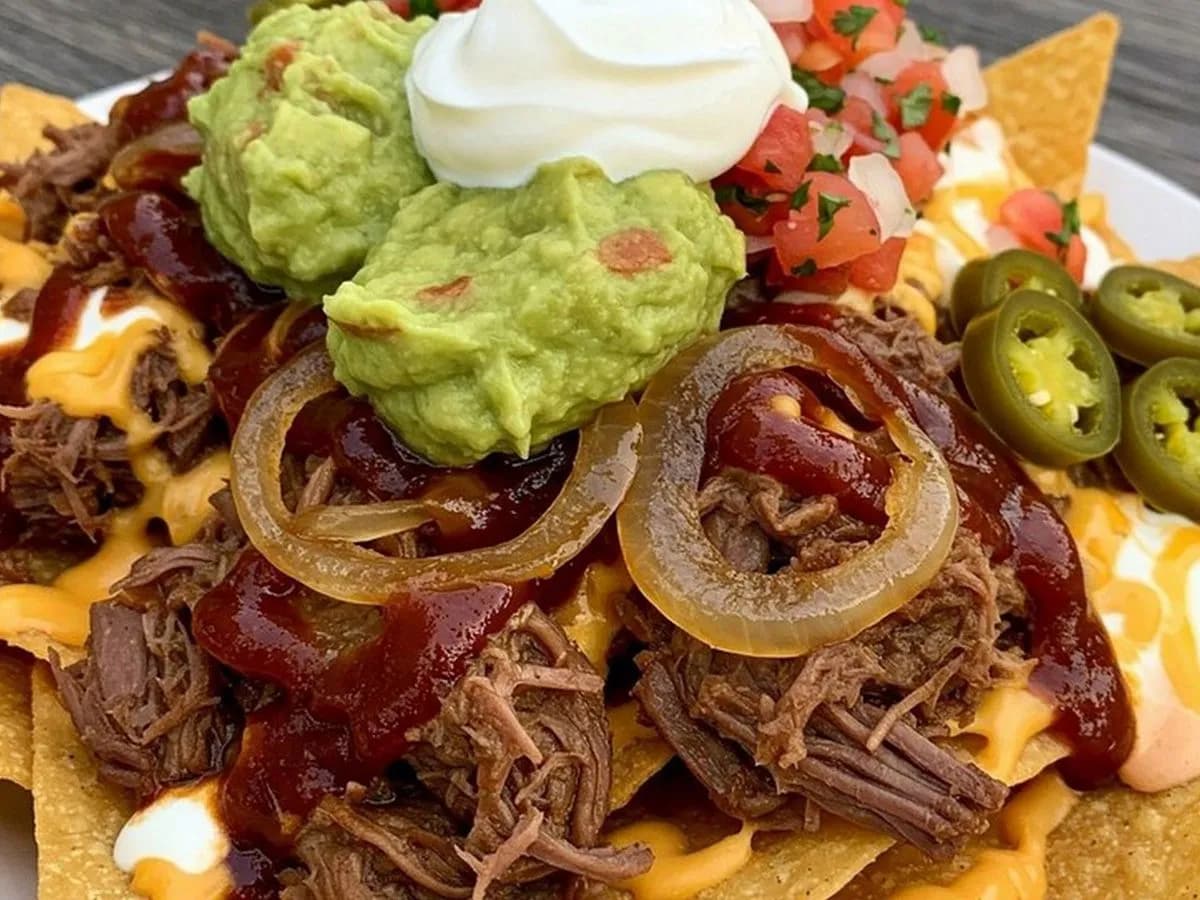 Pulled Beef Nachos