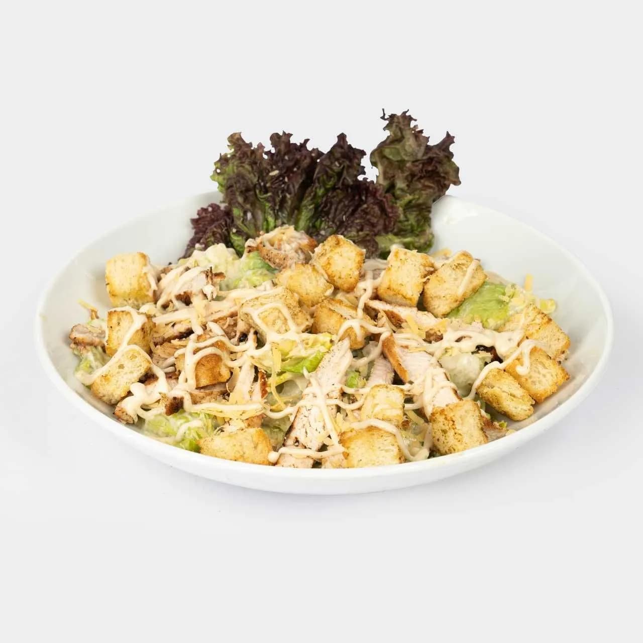 سلطة سيزر بالدجاج