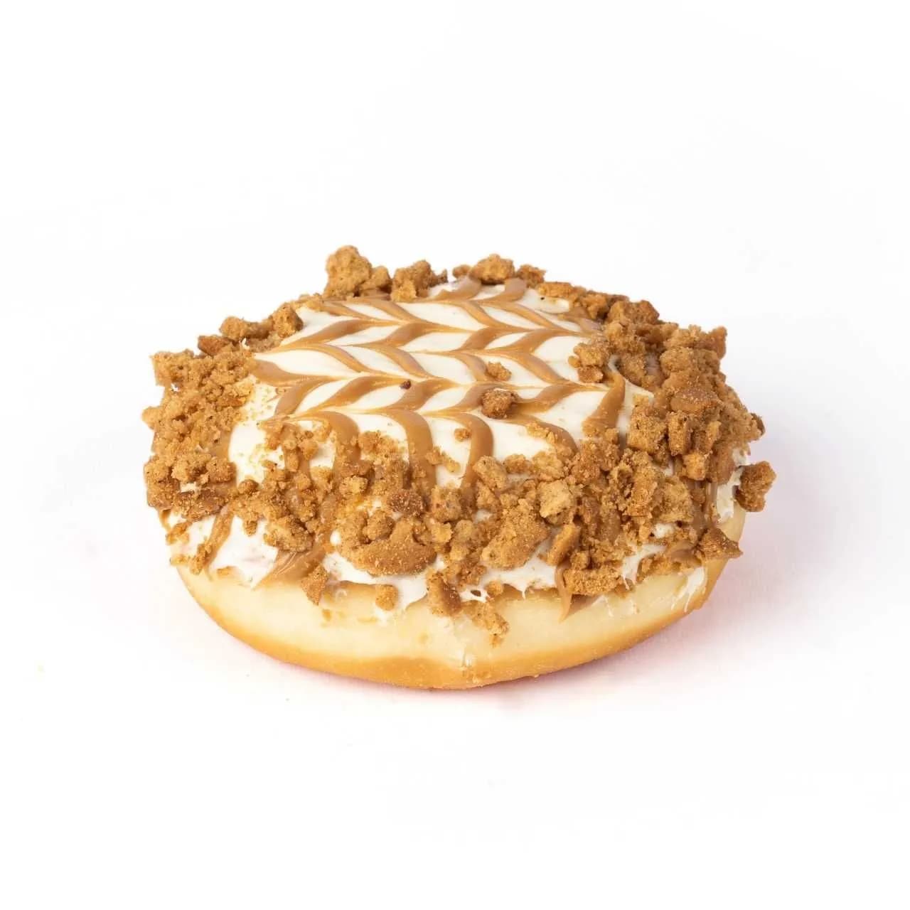 دونات محشوة ببسكويت اللوتس