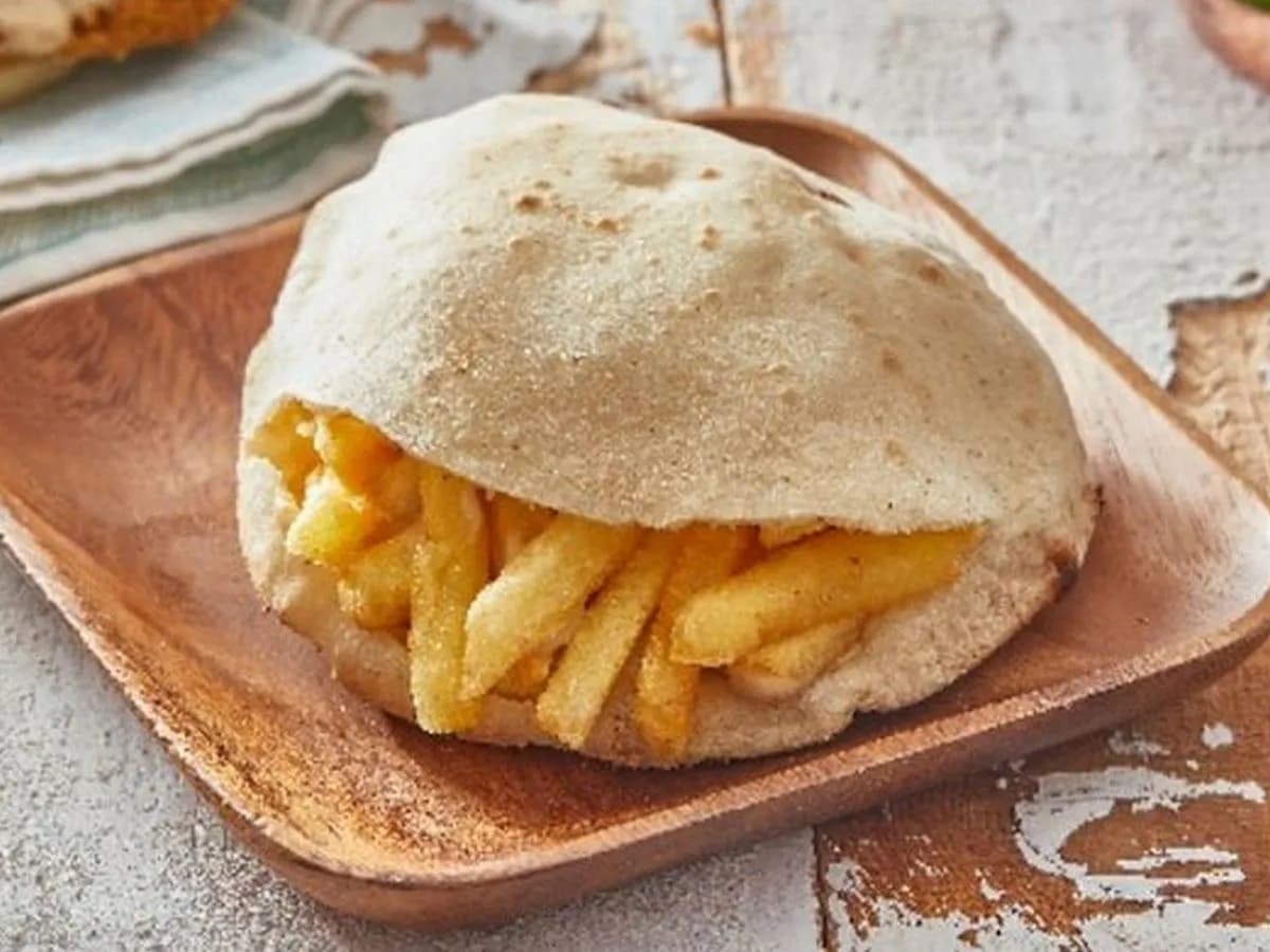 Garlic French Fries Sandwich