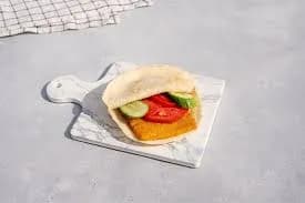 Fried Romano Cheese Sandwich