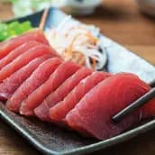 سمك التونة المشوي