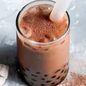 بوبا شوكولاتة مثلجة