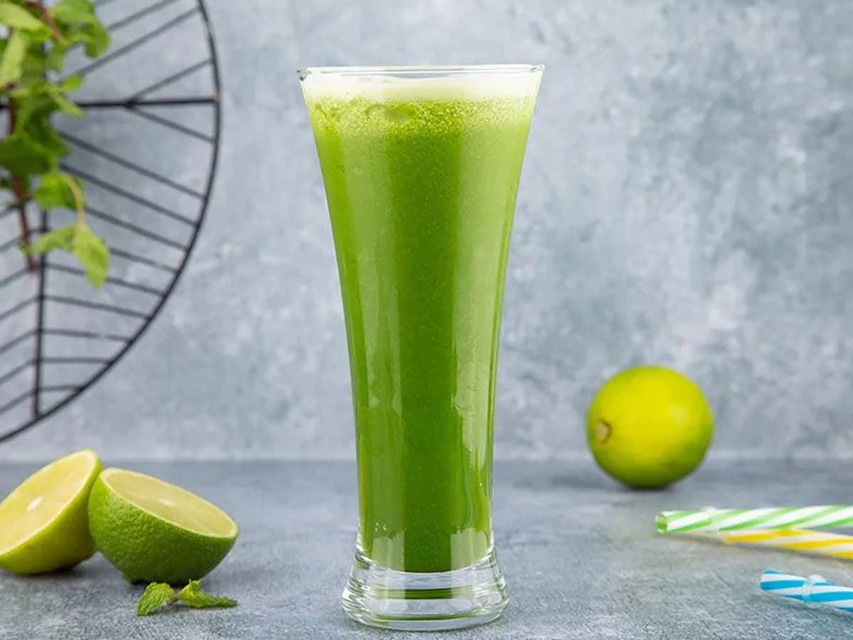 عصير ليمون ونعناع طازج