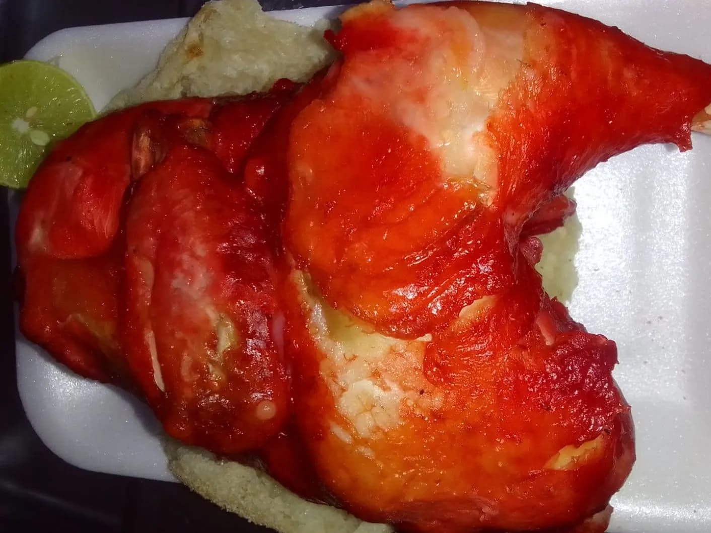 نص فرخة مندى سادة