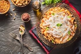 Chicken Fattah Casserole