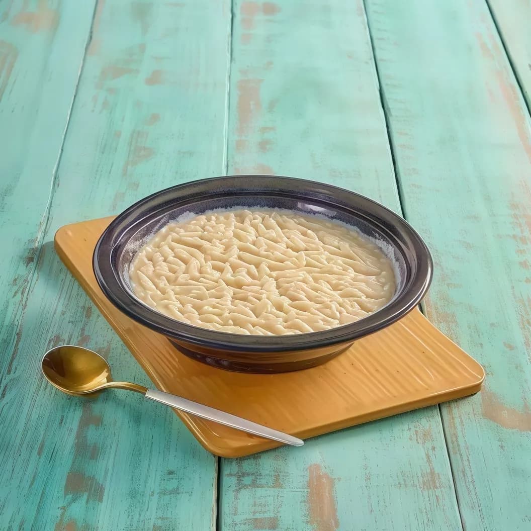 ارز باللبن بالقشطوطه