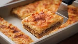 Meat-Filled Phyllo Pastry