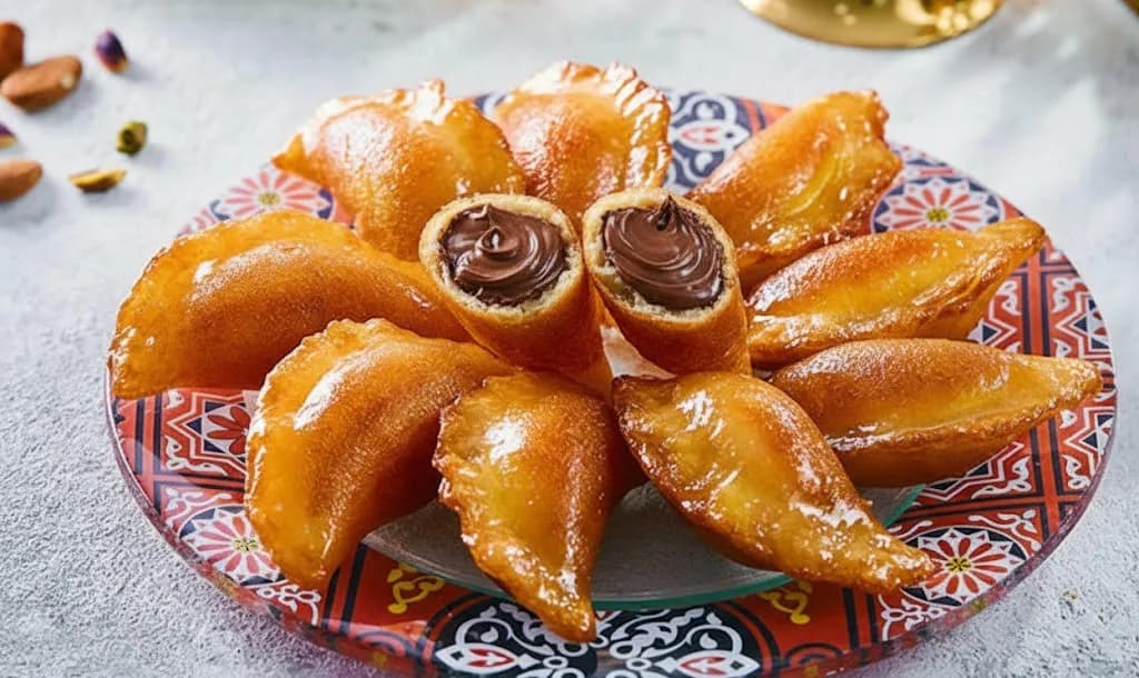 قطايف نوتيلا