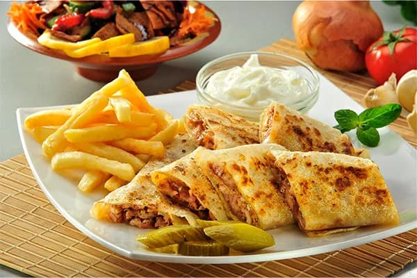 Chopped Arabian Chicken Sandwich