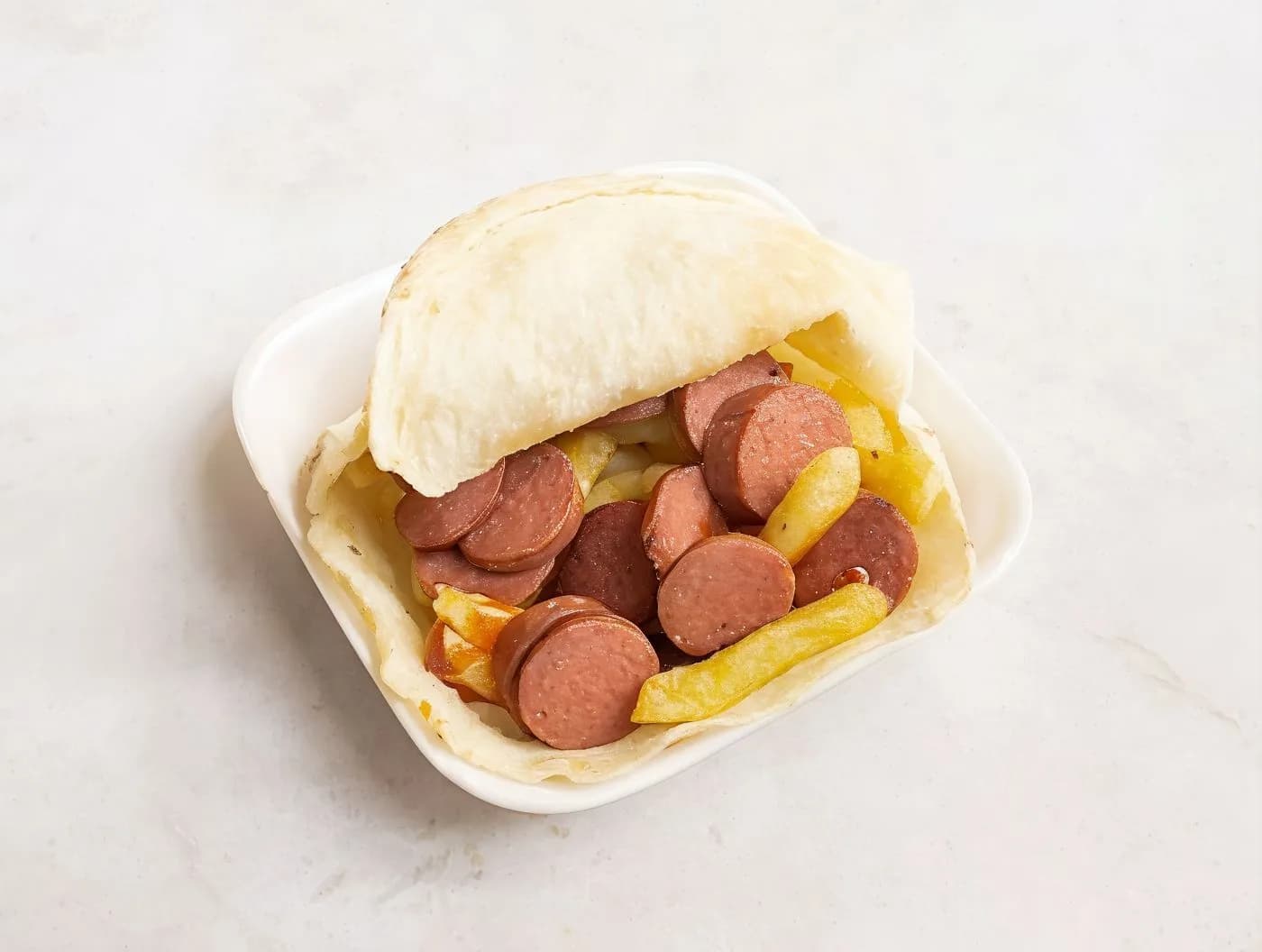 ساندوتش بطاطس بازوكا