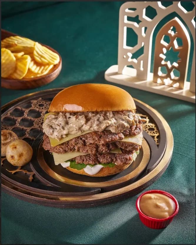 Smash Truffle Burger