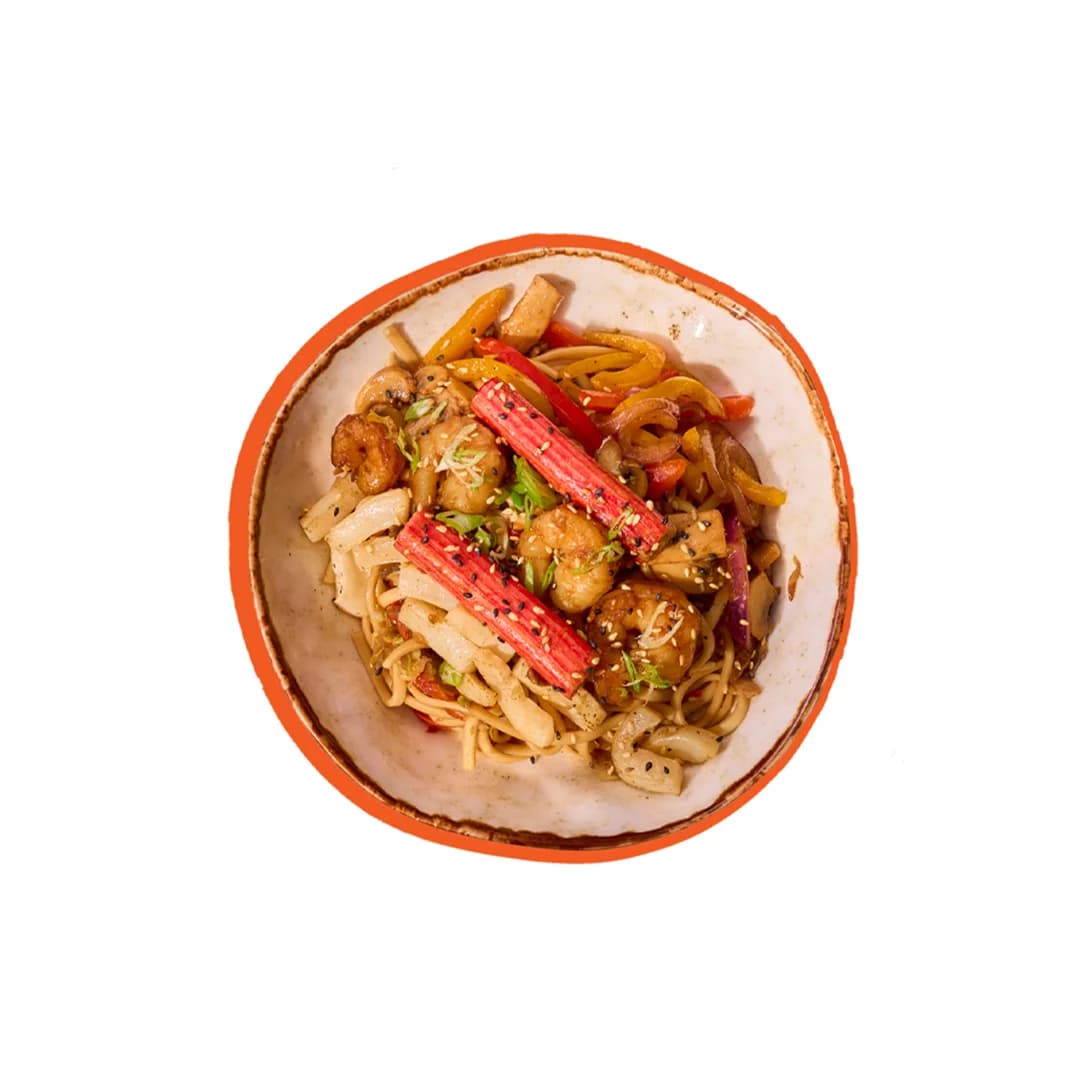 شوربة سي فود بالثوم