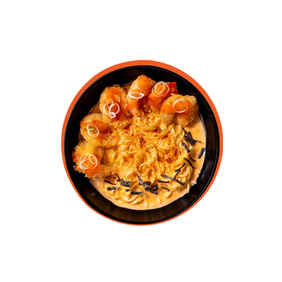شوربة جمبري بالشيدر.