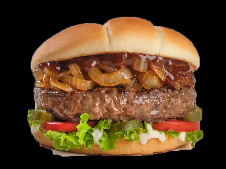 Caramelized Onion Burger