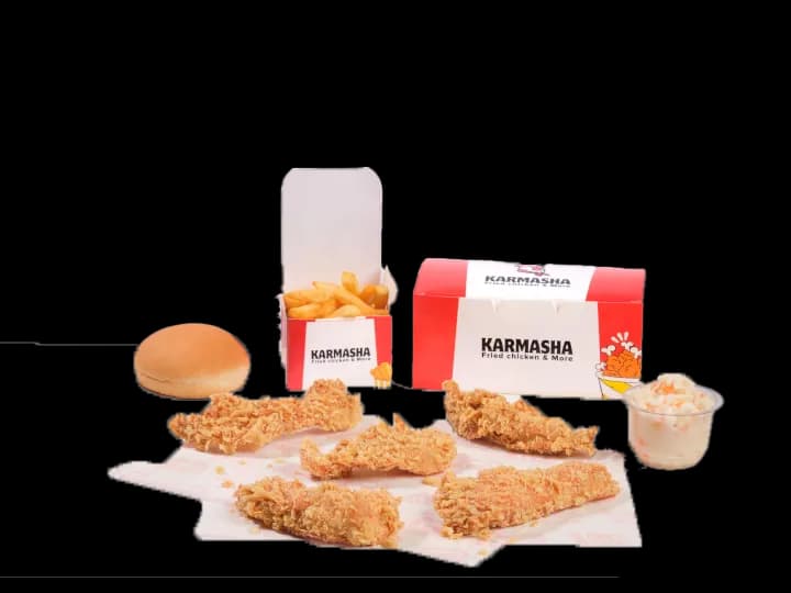 Chicken Strips Regular Meal 5 Pcs