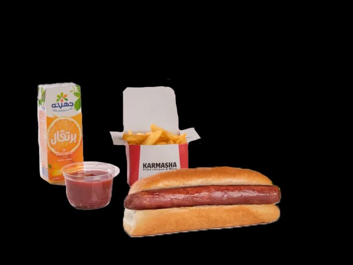 Kids Hot Dog Meal