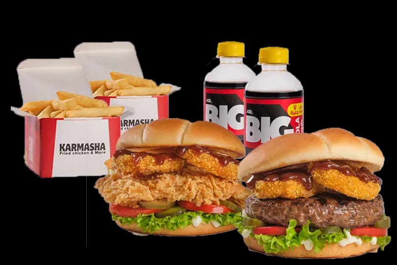 Couple BBQ Meal