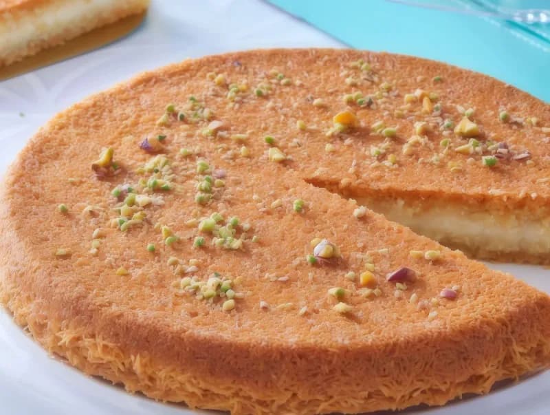 Konafa with Cream