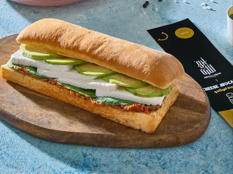 Cheese Avocado Sandwich