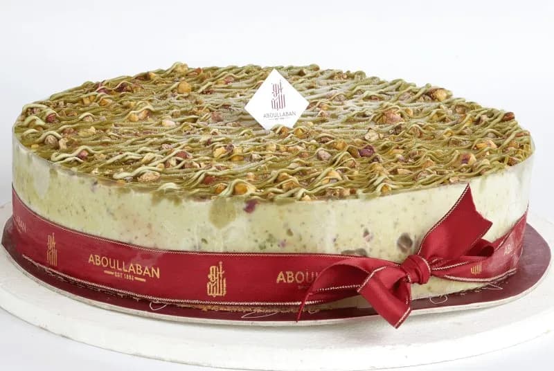 Pistachio Ice cream Torte