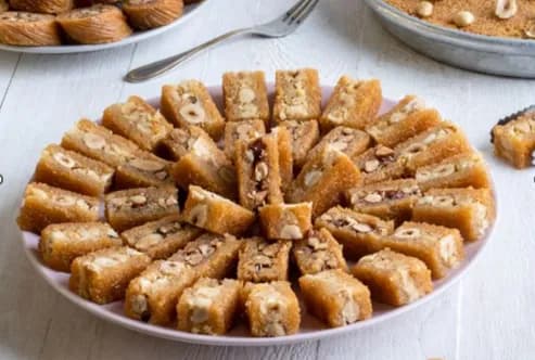 كنافة مكسرات