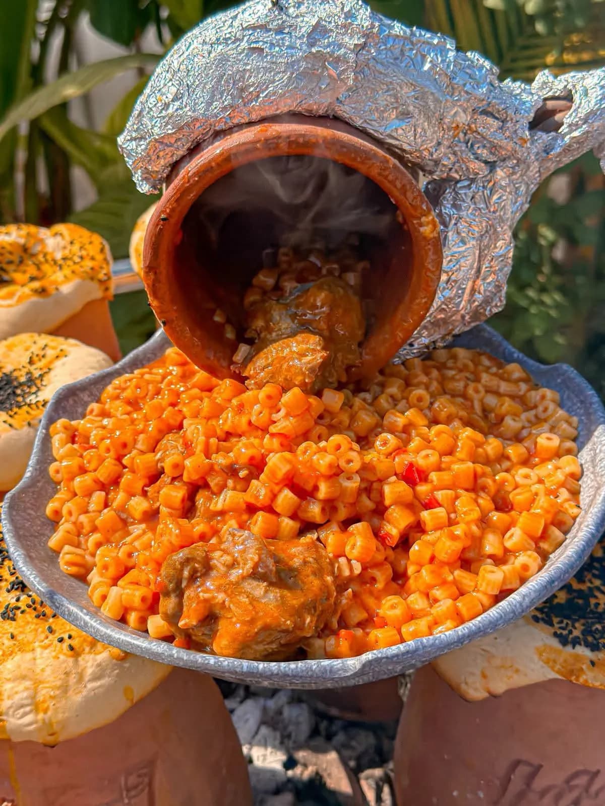 Mbakbaka with Meat