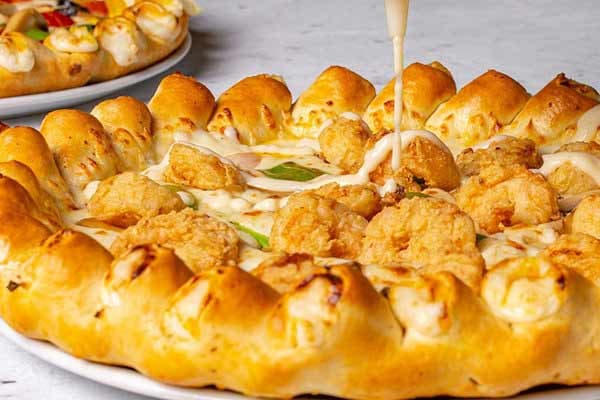 Crispy Shrimp Pizza Medium