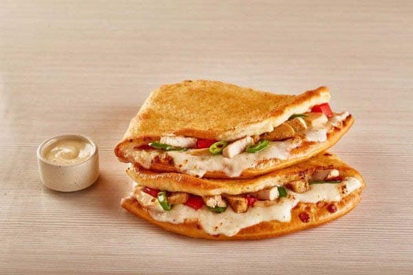 Chicken Ranch Fold Pizza