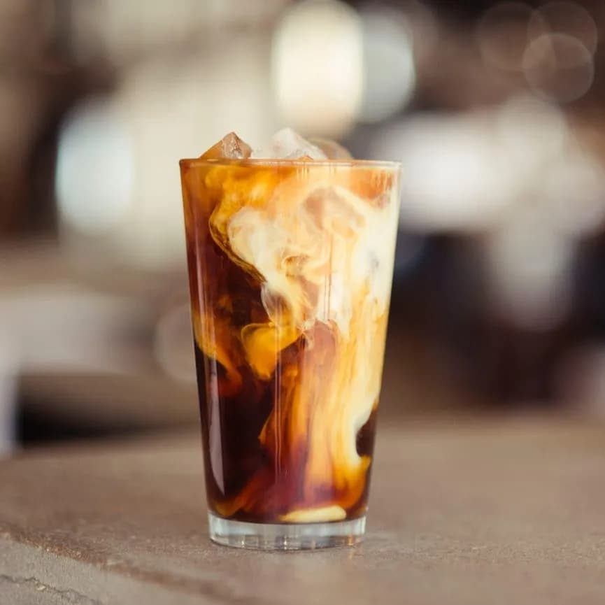 لاتيه اسباني مثلج