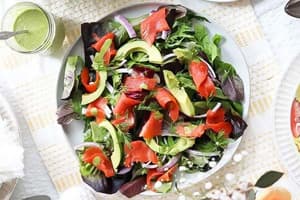Smoked Salmon Salad