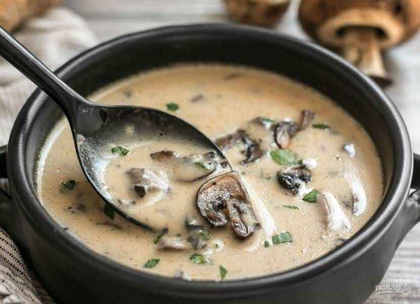 Mushroom with Cream Soup