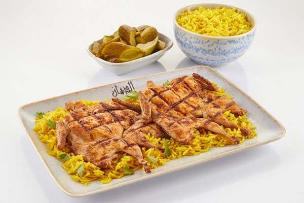 2 Grilled Quails Meal