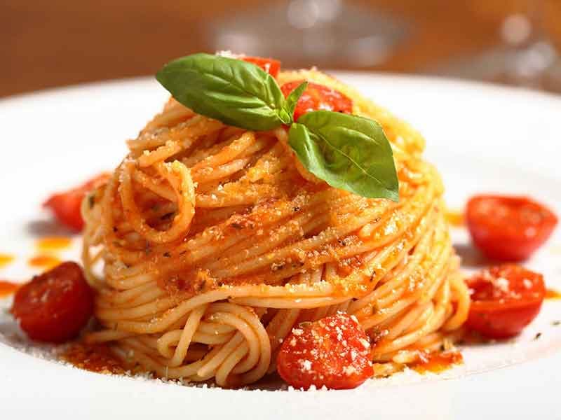 Spaghetti with Salsa