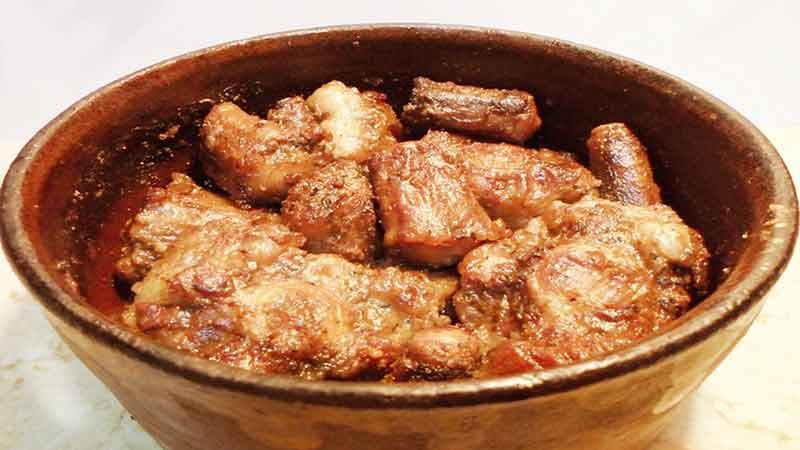 طاجن عكاوي بالبصل