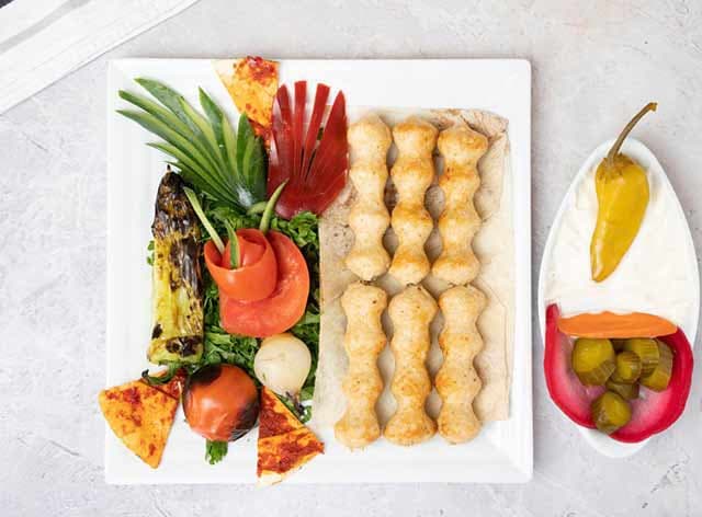 Chicken Kofta Meal With Potatoes