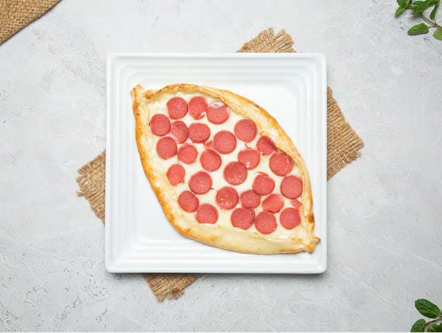 Sausage with Mozzarella Manoucheh