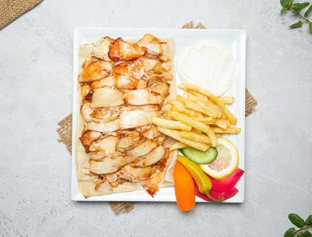 Chicken Shawerma Sayeb