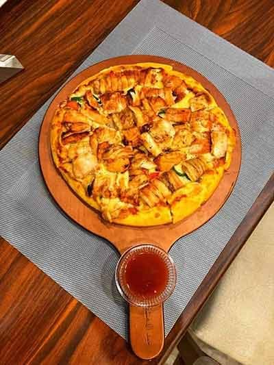Chicken Shawerma Pizza