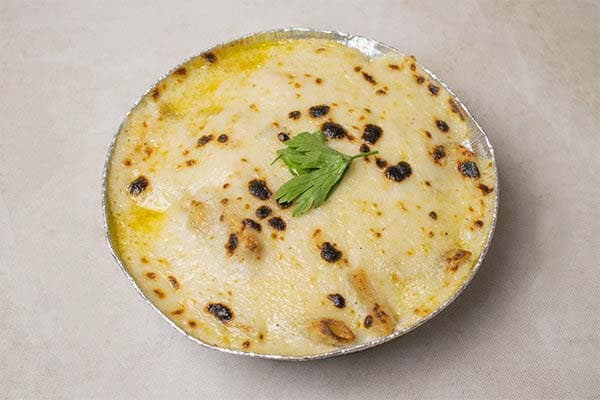 طبق مكرونة فرن