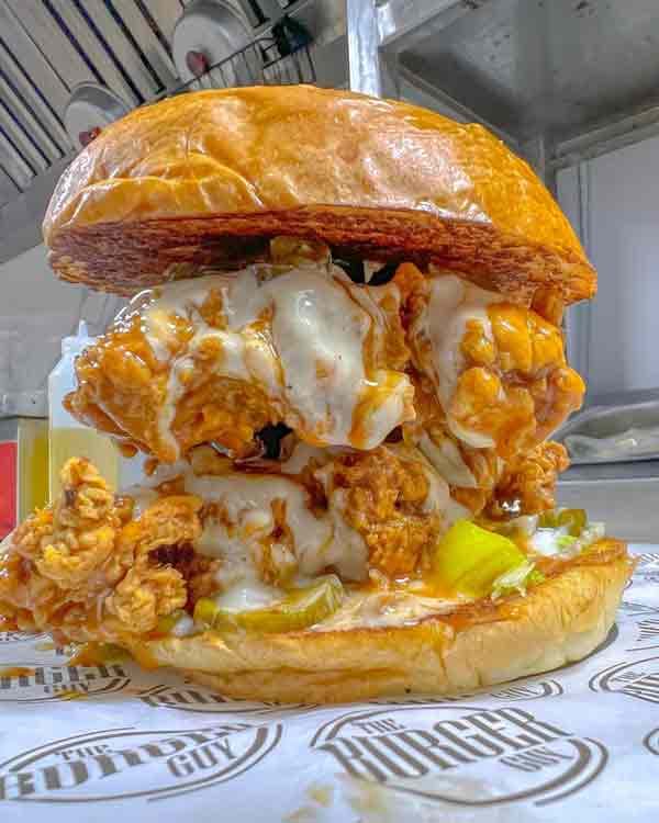 ساندوتش دجاج رانش