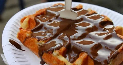 وافل نوتيلا