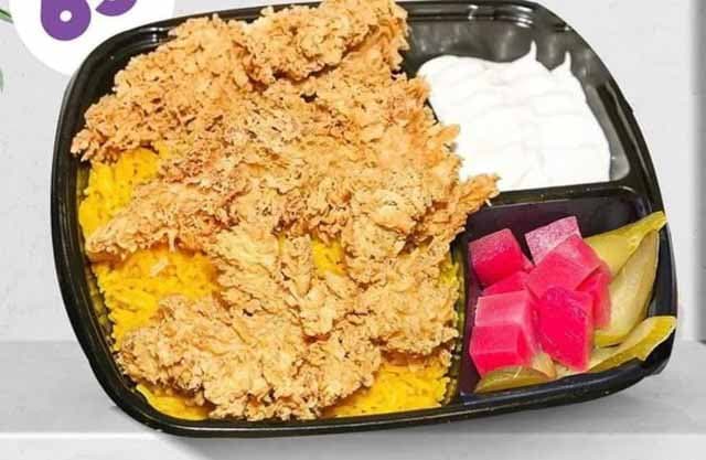 Crispy Meal with Rice