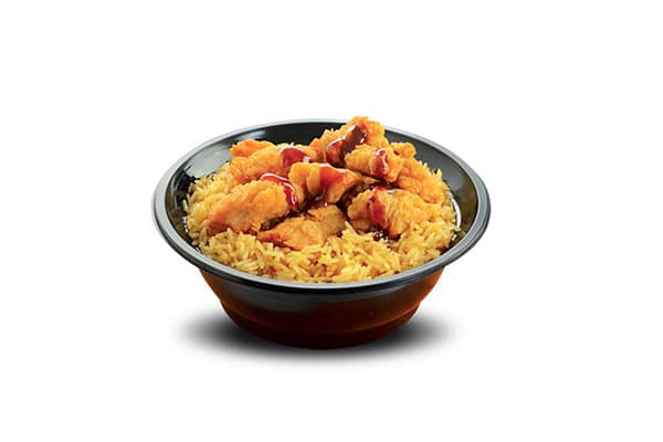 Crunchy Chicken Rice