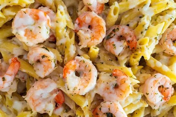 مكرونة جمبري