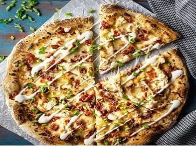 Chicken Ranch Pizza