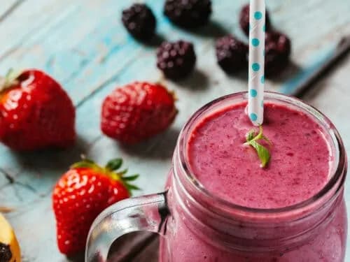 سموزي فراولة