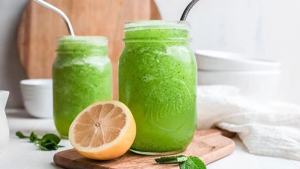 سموزي ليمون ونعناع