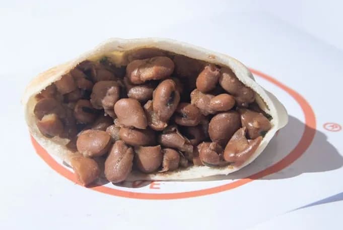 Foul With Flaxseed Oil Sandwich