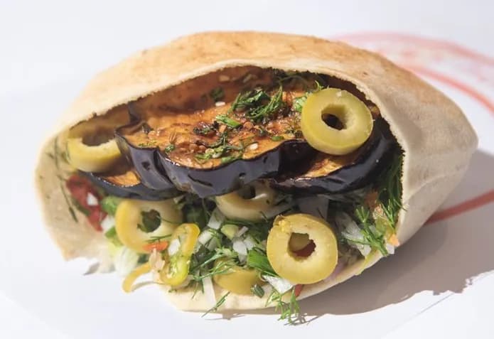 Alexandrian Eggplant Sandwich